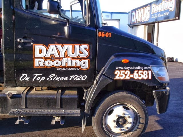 Dayus Roofing Inc Truck 