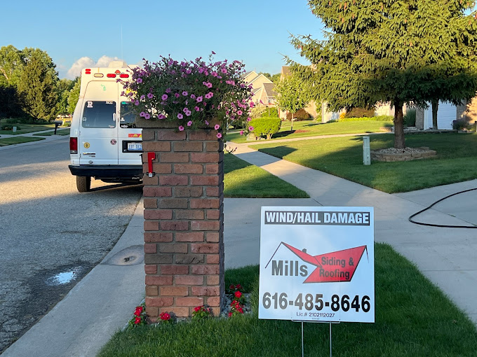 Mills Siding and Roofing Banner